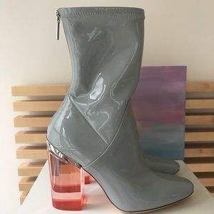 dior lucite boots